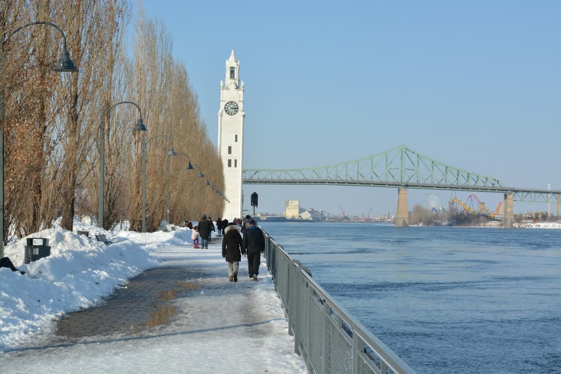 A walk near Montréal harbour